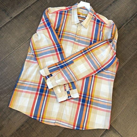 AS NEW. US POLO ASSN MEN BUTTON DOWN SHIRT SIZE 2XL SLIM FIT SHIRT - Picture 14 of 17